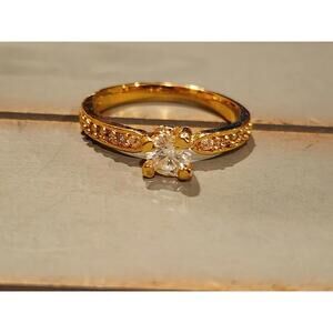 925 silver , 1.73 carat moissanite ring size 8.5